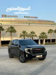  1 GMC YUKON AT4 2021 GCC CLEAN TITLE   جمس يوكون 2021 خليجي خالي من الحوادث و الصبغ تدخل السعودية