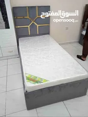  2 Brand New Single velvet Bed With Mattress in 250 only Limited Time Offer