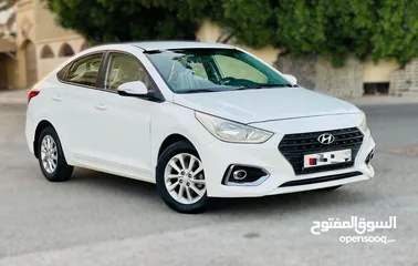  1 HYUNDAI ACCENT 2019 MODEL, MID OPTION, ZERO ACCIDENT, FOR SALE