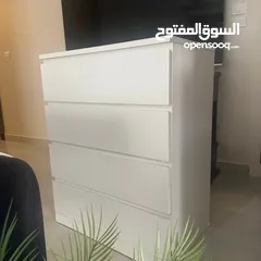  1 وحدة ادراج ايكيا 4 دروج بحالة ممتازة