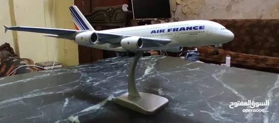  1 نموذج  فاخر مطابق للأصل لطائرة Air France