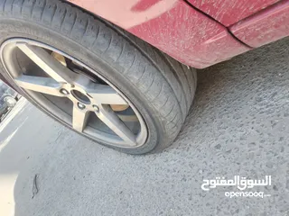  2 جنط فيزون 17 مع كوشوك للبدل