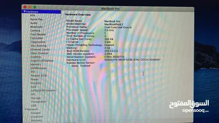  3 لابتوب للبيع نوع ابل استعمال خفيف بحاله الجديد