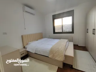  8 شقة مع حديققققة فخمه جديده مفروشة للإيجار في عين منجد