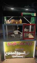  2 عربايت ذره تفصيل حديد تيوبات ثقيل مش ناقصها اشي صلات النبي ملحوضه العرباي تفصيل يعني مثل الكشك