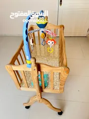  1 Baby Cradle with Musical Hanging toy