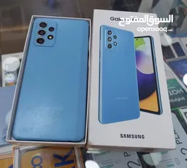  2 اخو الجديد Samsung A52 رام 8 جيجا 256 أغراضة والكرتونه الأصلية متوفر توصيل