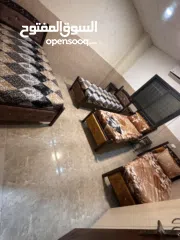  6 شقة مفروشة للإيجار قريبة من المعابر والجامعات والأماكن التجارية