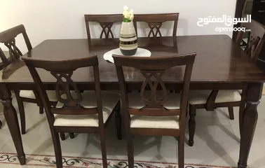  2 Dining table طقم طاولة طعام