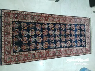  3 4 authentic Persian Rugs, hand made in Iran.