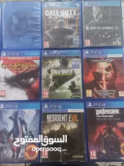  4 اقراص للمراوس ps4