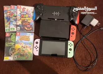 5 نينتندو سويتش مع 5 العاب وأيد