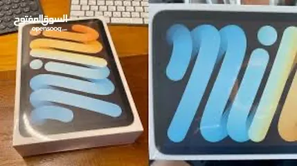  7 iPad mini 6 جديد كفالة لمدة عام من تاريخ الشراء  (64GB)