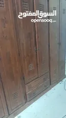  3 خزانة  ملابس 6 ابواب مع ادراج خشب زان