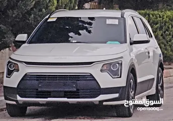  1 كيا نيرو هايبرد 2023 ترخيص 2022  اضافات بدون فتحه فحص نخب اول