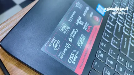  15 كور i7 جيل سادس رام 8 هارد 256 SSD كارت خارجي GTX 1060