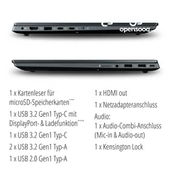  9 MEDION Notebook PC E15413, Display FullHD 15,6'', Intel Core i5 di 11th gen