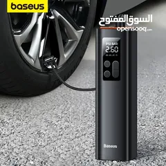  1 Baseus Portable Car Tire Inflator  منفاخ هواء محمول ذكي للسيارة من بيسوس