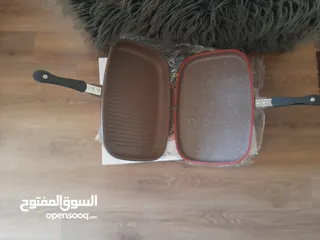  4 مقلاي جرانيت دبل فيس
