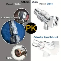  4 Luxury filter shower head set for hard water remove chlorine and harmful substances
