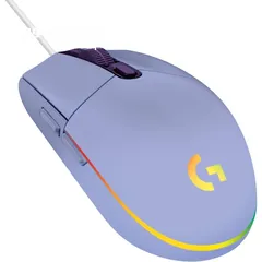  4 ماوس لوجيتيك سلكي اصلي LOGITECH G203 USB WIRED MOUSE 8000 DPI