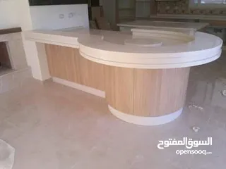  13 اسطح كاونترات ومطابخ اسطخ عيادات  مغاسل معلقه
