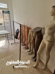  6 ستاند ماليكان طاولة طي عدة محل