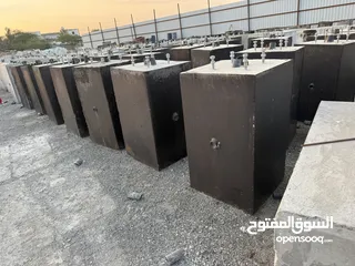  11 صبات سفتي  حواجز خرسانه جميع  المقاسات