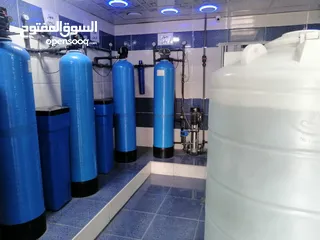  5 تملك مشروع للإستثمار السريع محطه تنقيه وتحليه مياه و مصنع تعبئه كاسات كامل وشغال والحمدلله