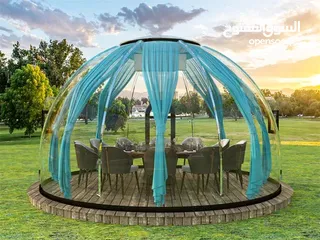  2 Dome tent, for Resort, for Garden