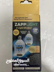  3 إضاءة LED ZAPPLIGHT وإضاءة للبعوض 2in1