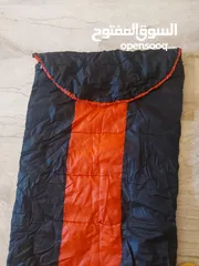  2 للتخيبم sleeping bag وارد اميركا مستعمل بحالة ممتازة ماركة ARMY NAVY قياس 75سم×180سم+30سم مع شنتة