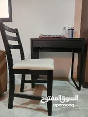 1 ikea table and chair for sale