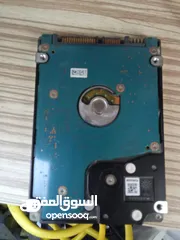  2 هارد ديسك بلايستيشن 4 او لاب توب نوع توشيبا اجا مع الجهاز 500GB بحالة ممتازة للبيع