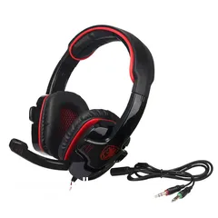  3 سماعات رأس هيدسيت سيدس جيمنج سلكي للكومبيوتر و البلي ستيشن SADES SA-708GT GAMING HEADSET