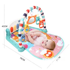  2 سجادة الالعاب - battery operated musical play mat