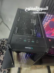  6 pc gaming and designer  with intel i9 مع 2نظام تبريد مائي وهوائي  و مساحة تخزين 1500 جيجا