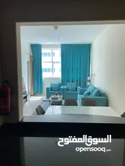  3 شقه غرفتين وصاله للايجار المفروش في عجمان وان