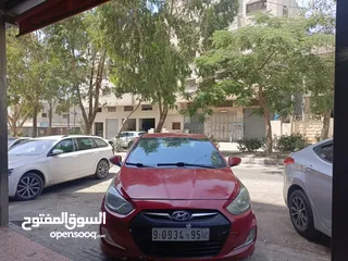  2 هونداي اكسنت ديزل 2014 اتماتك اربعه غيار  بسعر حرق