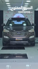  1 هيونداي سنتافي  V6 وكالة عمان موديل 2015