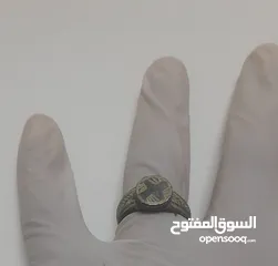  3 خاتم فضة تراثي