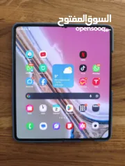  1 جهاز سامسونج فولد 5 مع كفرين سامسونج اصلي