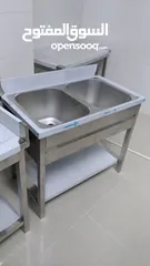  20 Table and Sink ( Stainless steel )