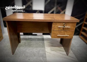  2 للتميز عنوان تميز بمكتب للدراسة و العمل بخشب لامينت مكفول فخم جدا بالشكل و الحجم مقاس