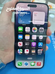  2 IPHONE 14 PRO MAX ( 128 GB ) USED /// ايفون 14 برو ماكس 128 الذاكرة مستعمل وكاله