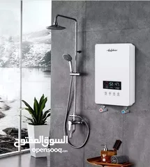  1 أتمور تسخين المياه الفوري ماركة Gold vision  يمكّنك من تحويل المياه الباردة الى ساخنه خلال ثوان
