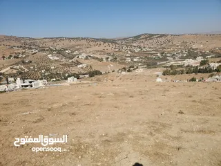  3 قطع اراضي صخرية سكنية مميزة مطلة بيرين القصبات شوارع معبدة كامل الخدمات على شارعين من المالك مباشرة
