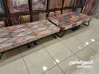  4 تخت حديد سفري قابل لتصفيت