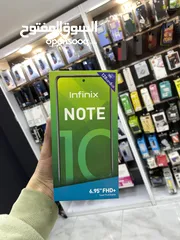  1 Infinix note  المساحه 128 الرام 6 مكفول سنه من الشركة
