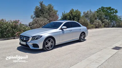  6 Mercedes Benz E200- 2017-  AMG Full Full ++ بحالة الوكالة من جميعة